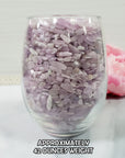 Kunzite Spodumene Crystal Natural Gemstone Chips By the Ounce - 5
