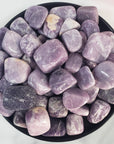 Lepidolite Stone Natural Crystal Gemstone Tumbled Stone | One Stone - Purple Lepidolite - 2