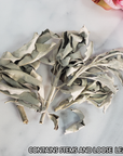 Loose White Sage Leaves & Stems Natural Dried Herb for Smudging | 3 Grams - 6