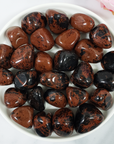 Mahogany Obsidian Crystal Natural Gemstone Tumbled Stone | One Stone - 1