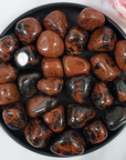 Mahogany Obsidian Crystal Natural Gemstone Tumbled Stone | One Stone