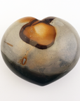 Unique Polychrome Jasper Stone Heart Natural Crystal | 83mm | Marjoram