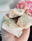 Pink Opal Rough Gemstone Natural Raw Common Opal in Matrix | Medium - 4