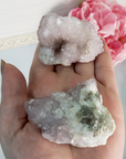 Spirit Cactus Quartz Lavender Amethyst Crystal Natural Druzy Cluster | MEDIUM - In hand 2