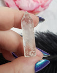 Quartz Crystal Point Bead Natural Gemstone Tower Drilled | SMALL - 4