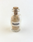 Moonstone Natural Crystal Chips Bottle - One Bottle on White Background