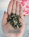 Ocean Jasper Stone Natural Crystal Chips By the Ounce - 2