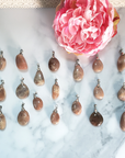Peach Moonstone Crystal Pendant Natural Gemstone Jewelry - All Pendants on Tile