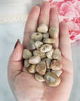 Pink Amethyst Crystal Pebbles Natural Tumbled Stones By the Ounce - In Hand