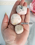 Pink Rhodochrosite Crystal Natural Gemstone Tumbled Stone | Multiple Sizes - Medium Size 2