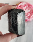 Unique Jumbo Raw Black Tourmaline Crystal Natural Rough Gemstone | Purity