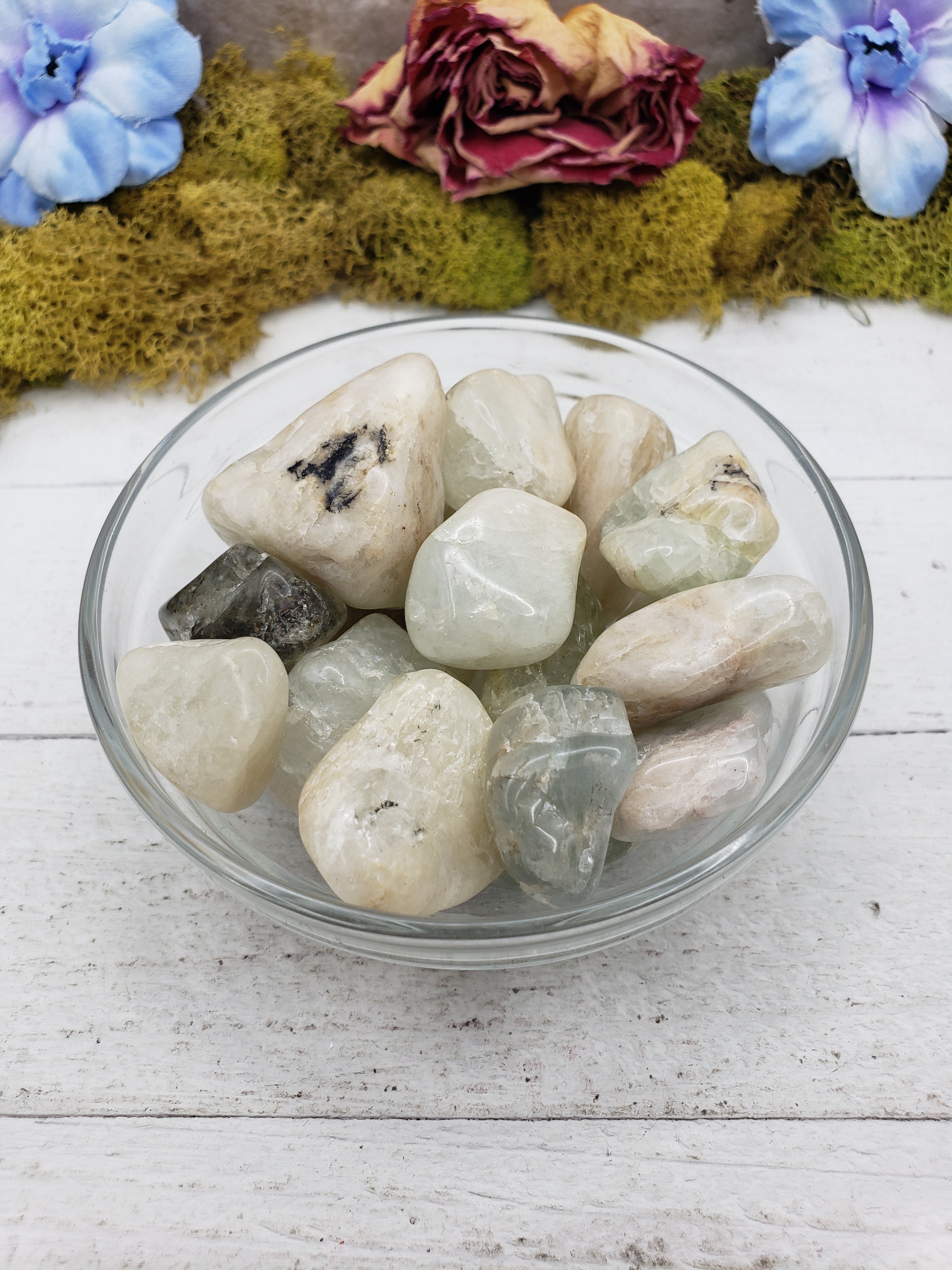 Pale Aquamarine Natural Tumbled Polished Gemstone - Small Freeform – Crystal  Gemstone Shop