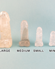 Big Dick Energy - Quartz Crystal Penis Power Totem Gift Box - Size Comparison