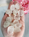 Quartz Crystal Natural Gemstone Tumbled Stone - 1