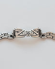 Quetzalcoatl Sterling Silver Articulated Bracelet