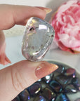 Rainbow Aura Amethyst Crystal Titanium Aura Coated Tumbled Stone | One Stone - 2