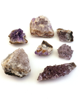 MINI Druzy Raw Amethyst Crystal Clusters - 3 Ounce Bag