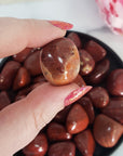 Red Jasper Crystal Natural Gemstone Tumbled Stone | One Stone - Root Chakra Stones - 4