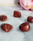 Red Jasper Crystal Natural Gemstone Tumbled Stone | One Stone - Root Chakra Stones - 1