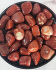Red Jasper Crystal Natural Gemstone Tumbled Stone | One Stone - Root Chakra Stones