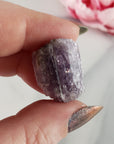 Unique Purple Scapolite Crystal Natural Mineral Formation Rough Gemstone | Respect
