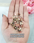 Rhodochrosite Crystal Natural Gemstone Chips By the Ounce - 1