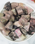 Rhodonite Crystal Natural Gemstone Tumbled Stone - 3