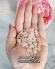 Rose Quartz Crystal Natural Gemstone Chips By the Ounce - 1