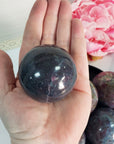 Ruby Kyanite Crystal Sphere Natural Gemstone Orb | 50mm - 58mm - 10