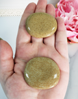 Sand Jasper Natural Crystal Palm Stone Worry Stone Meditation Tool