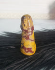 Unique Mookaite Crystal Penis Natural Gemstone Phallus | 1.9" | Sebastian - 3