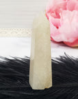 Unique Moonstone Crystal Tower Point High Quality Natural Gemstone Obelisk | Selena