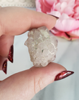 Cactus Quartz & Spirit Amethyst Crystal Mix Natural Semi-Tumbled Stones - Close Up 3
