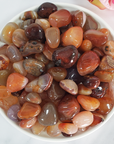 Carnelian Crystal Natural Gemstone Tumbled Stone | SMALL - 6