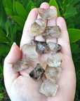 Raw Elestial Quartz Crystal Rough Gemstone - Small