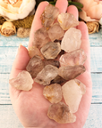 Raw Elestial Quartz Crystal Rough Gemstone - Small - In Hand