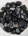 Snowflake Obsidian Crystal Natural Gemstone Tumbled Stone