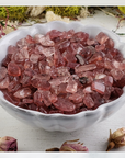 Strawberry Quartz Crystal Natural Gemstone Chips By the Ounce - Glamour Shot
