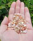 Sunstone Crystal Natural Gemstone Chips By the Ounce - In Bright Sunlight