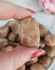 Sunstone Crystal Natural Gemstone Tumbled Stone - 7