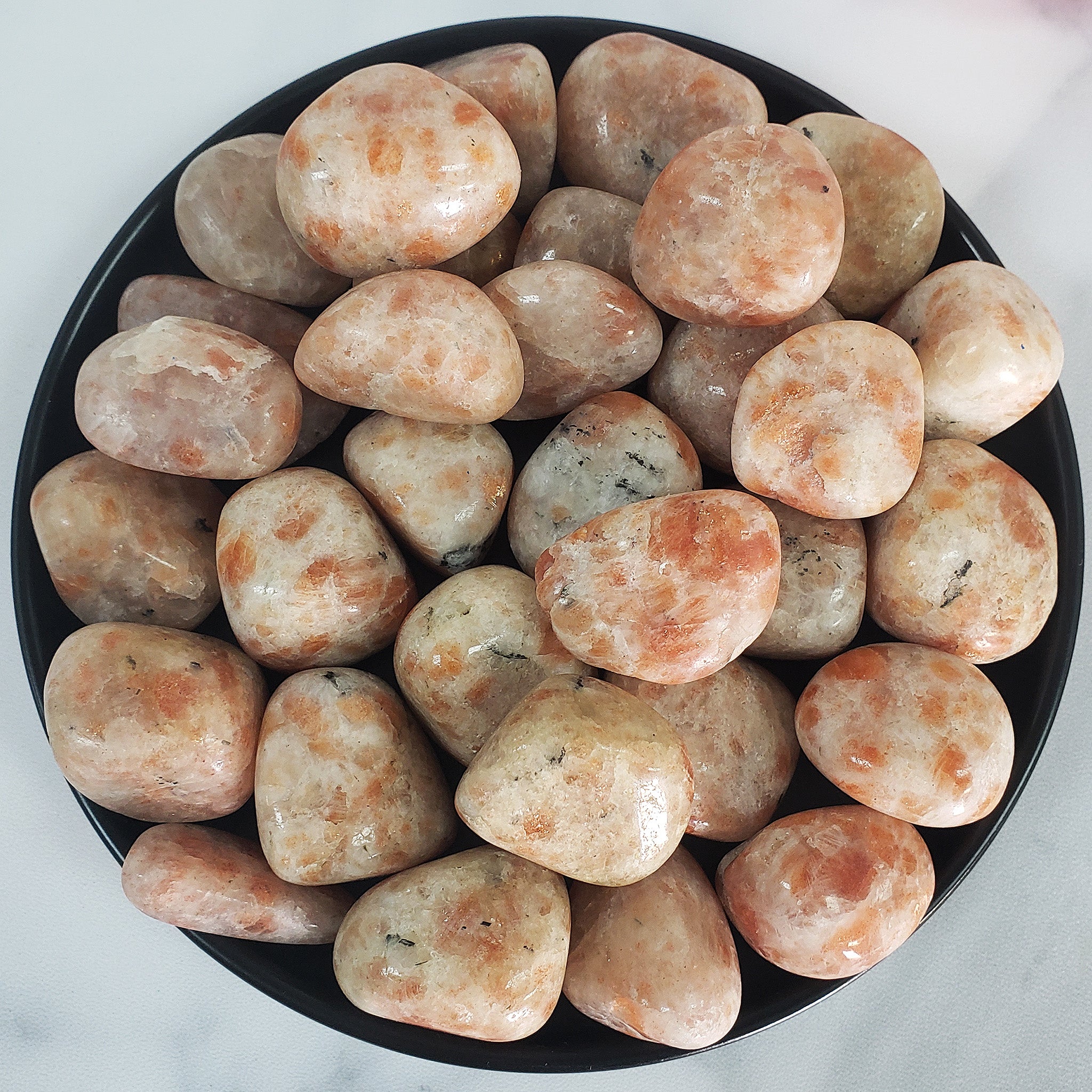 Sunstone Crystal Natural Gemstone Tumbled Stone – Crystal