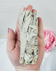 White Sage Smudge Stick | Smudging Sage for Spiritual Cleansing - In Hand