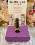 Big Dick Energy - Tigers Eye Crystal Penis Power Totem Gift Box - Medium SIzed Gift Box