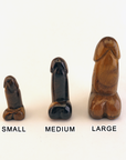 Big Dick Energy - Tigers Eye Crystal Penis Power Totem Gift Box - Sizing 2