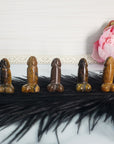 Tigers Eye Crystal Penis Natural Gemstone Phallus Totem | SMALL