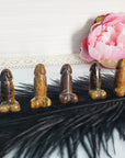 Tigers Eye Crystal Penis Natural Gemstone Phallus Totem | SMALL - 7