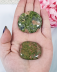 UNAKITE-JASPER-STONE-NATURAL-CRYSTAL-PALM-STONE-WORRY-STONE-FOR-MEDITATION - 3