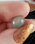 Unique 3.3 Carat Black Moonstone Crystal Cabochon Natural High Quality Gemstone | 10mm - 1