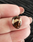 Unique Cantera Opal Stone Crystal Oval Gemstone Natural Gemstone Cabochon | 3.2 Carats - A