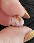 Unique Pink Cantera Opal Stone Crystal Oval Gemstone Natural Gemstone Cabochon | 3 Carats - 1